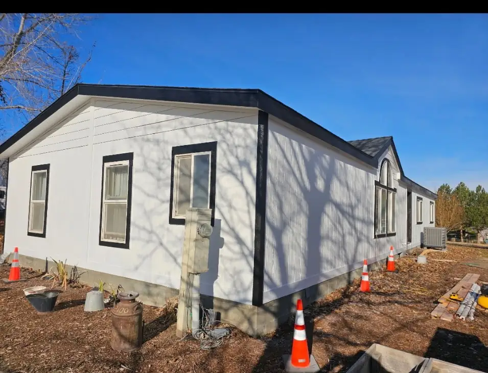 After: new siding corner detail