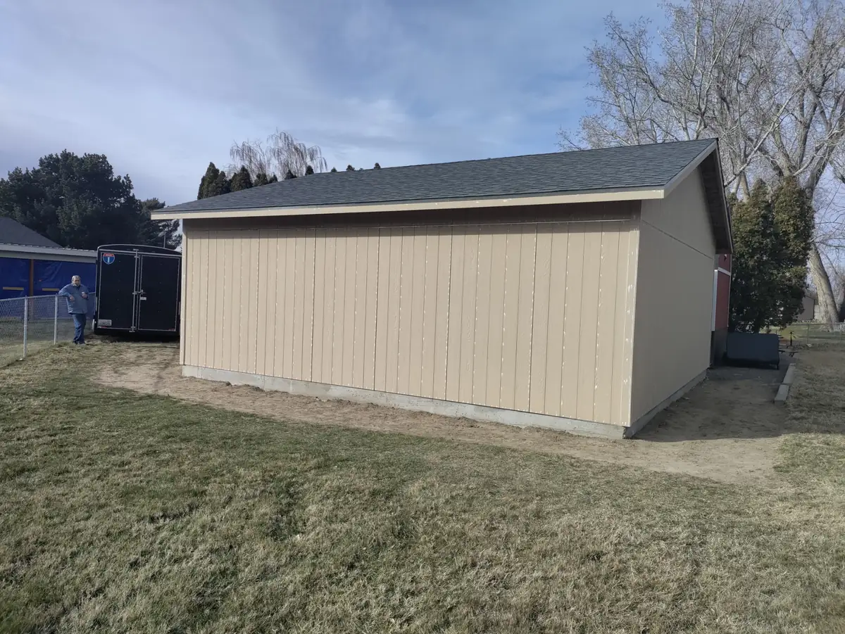 Garage Build — After